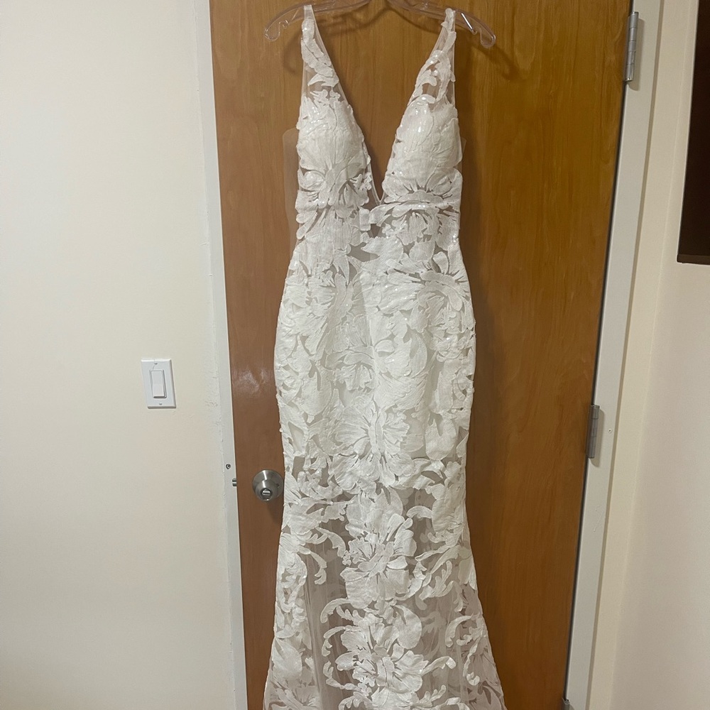 Jovani 60283 white Dress gown